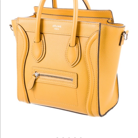 🔥SOLD 🔥Mustard yellow Celine Nano - Picture 3 of 5